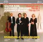 Cover for album: Walter Rabl, Alexander Zemlinsky, Johannes Brahms, Ensemble Kontraste (2) – Ensemble Kontraste