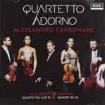 Cover for album: Quartetto Adorno, Alessandro Carbonare, Zemlinsky, Brahms – Quartet No. 3; Quintet(CD, Album)