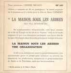 Cover for album: La Maison Sous Les Arbres / The Organization(7