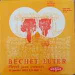 Cover for album: Bechet, Luter – Pleyel Jazz Concert 31 Janvier 1952 - Vol. 1(LP, 10