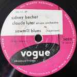 Cover for album: Sidney Bechet With Claude Luter's Band – Struttin' With Some Barbecue / Sawmill Blues(Shellac, 10