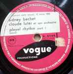 Cover for album: Sidney Bechet, Claude Luter Et Son Orchestre – Pleyel Rhythm(Shellac, 10