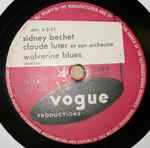 Cover for album: Sidney Bechet, Claude Luter Et Son Orchestre – Wolverine Blues / Promenade Aux Champs Elysées(Shellac, 10