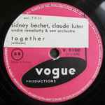 Cover for album: Sidney Bechet, Claude Luter, André Réwéliotty Et Son Orchestre – Together / Kansas City Man Blues(Shellac, 10
