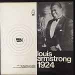 Cover for album: Louis Armstrong With The Red Onion Jazz Babies Featuring Sidney Bechet And Fletcher Henderson's Orchestra – Louis Armstrong 1924(LP, Compilation, Stereo)