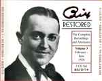 Cover for album: Bix Restored - The Complete Recordings And Alternates, Volume 3 (February To June 1928(3×CD, Compilation, Remastered)