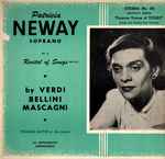 Cover for album: Patricia Neway, Thomas Mayer (5) - Verdi / Bellini / Mascagni – Recital Of Songs(LP, Mono)
