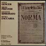 Cover for album: Vincenzo Bellini, Leyla Gencer, Bruno Prevedi, Giulietta Simionato, Nicola Zaccaria, Gianandrea Gavazzeni – Norma(3×LP, Box Set, )