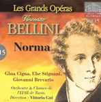 Cover for album: Vincenzo Bellini - Gina Cigna, Ebe Stignani, Giovanni Brevario, Vittorio Gui, Orchestre De L'EIAR De Turin, Choeurs De L'EIAR De Turin – Norma(CD, Album)