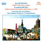 Cover for album: Jan Jiří Benda, František Benda – Violin Concertos(CD, Album)