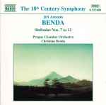 Cover for album: Jiří Antonín Benda - Prague Chamber Orchestra, Christian Benda – Sinfonias Nos. 7 - 12