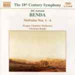 Cover for album: Jiří Antonín Benda, Prague Chamber Orchestra, Christian Benda – Sinfonias Nos. 1-6