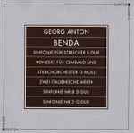 Cover for album: Georg Anton Benda, Virtuosi Di Praga, Oldřich Vlček, Zuzana Růžičková, Zdena Kloubová – Benda Konzerte(CD, Compilation)
