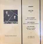 Cover for album: Franz Schubert, Fritz Kreisler, Paul Ben-Haim - Sidney Harth, Arthur Loesser – Duo In A Major, Op. 162 / Recitativo And Scherzo-Caprice / Sonate In G Major For Solo Violin(LP)