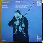 Cover for album: Sidney Harth ; Brahms, Paul Ben-Haim – Sonate G-Dur Opus 78 / Solo-Sonate G-Dur(LP, Stereo)