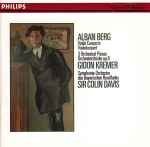 Cover for album: Alban Berg - Gidon Kremer, Symphonie-Orchester Des Bayerischen Rundfunks, Sir Colin Davis – Violin Concerto / 3 Orchestral Pieces