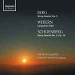 Cover for album: Berg, Webern, Schoenberg, Heath Quartet, Carolyn Sampson – Berg: String Quartet / Webern: Langsamer Satz / Schoenberg: String Quartet No. 2(7×File, AAC, Album)