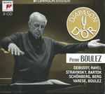 Cover for album: Pierre Boulez, Debussy, Ravel, Stravinsky, Bartok, Schönberg, Berg, Varese, Boulez – Untitled(3×CD, Compilation)