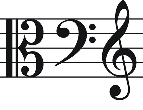 image French violin clef
