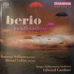 Cover for album: Luciano Berio, Schubert, Brahms, Mahler, Roderick Williams (3), Michael Collins (3), Bergen Philharmonic Orchestra, Edward Gardner – Realisations(SACD, Hybrid, Multichannel)