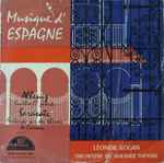 Cover for album: Sarasate / Albeniz, Lénide Kogan, Orchestre Du Bolchoï Théâtre, Andrei Mitnik, Arnold Kaplan – Musique D'Espagne(LP)