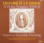 Cover for album: Heinrich I.F. Biber, Sanssouci-Ensemble Hamburg – 4 Violin-Sonaten 1681 (1)(LP, Stereo)