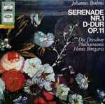 Cover for album: Brahms, Dresdner Philharmonie, Heinz Bongartz – Serenade Nr. 1 D-dur Op. 11(LP, Stereo)