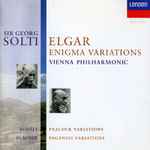 Cover for album: Blacher, Elgar, Kodály, Sir Georg Solti, Vienna Philharmonic – Enigma Variations / The Peacock / Paganini Variations