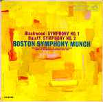 Cover for album: Boston Symphony / Munch ~ Blackwood / Haieff – Symphony No. 1  •  Symphony No. 2