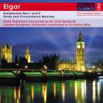 Cover for album: Hallé Orchestra, Sir John Barbirolli, André Navarra, The London Symphony Orchestra, Arthur Bliss – Elgar Symphonies Nos. 1 and 2, Pomp and Circumstance Marches(2×CD, Compilation, Reissue, Stereo, Mono)