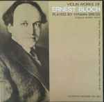 Cover for album: Ernest Bloch, Hyman Bress, Charles Reiner – Violin Works Of Ernest Bloch(LP, Album, Mono)