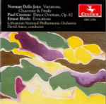 Cover for album: Dello Joio, Creston, Bloch, Lithuanian National Philharmonic Orchestra, David Amos – Dello Joio / Creston / Bloch(CD, )