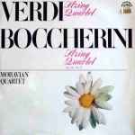 Cover for album: Verdi / Boccherini - Moravian Quartet – String Quartet In E Minor / String Quartet In E Flat Major