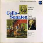 Cover for album: Antonio Vivaldi, Luigi Boccherini, Klaus-Peter Hahn, Monika Leonhard – Cello-Sonaten(LP, Stereo)