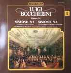 Cover for album: Boccherini / I Filarmonici Di Bologna, Angelo Ephrikian – Opera 35 - Sinfonia N. 1 - Sinfonia N. 2(LP, Reissue)