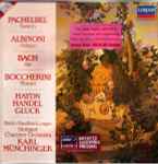 Cover for album: Pachelbel • Albinoni • Bach • Boccherini • Haydn, Handel, Gluck • Martin Haselböck, Stuttgart Chamber Orchestra, Karl Münchinger – Kanon / Adagio / Air / Minuet