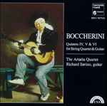 Cover for album: Boccherini, The Artaria Quartet, Richard Savino – Quintets IV, V & VI For String Quartet & Guitar