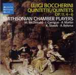 Cover for album: Luigi Boccherini, Smithsonian Chamber Players, M. McDonald, J. Garrigue, A. Martin, K. Slowik, A. Bylsma – Quintette/Quintets Op.11, 4-6