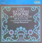 Cover for album: Boccherini, Accademia Strumentale Italiana, Giorgio Bernasconi – Sinfonie Op.37, N.1 G515, Op.37, N.3 G517 & Op.21, N.3 G523