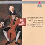 Cover for album: Luigi Boccherini - Anner Bylsma, Concerto Amsterdam, Jaap Schröder – Cello Concertos