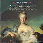Cover for album: Luigi Boccherini, Quartetto D'Archi Di Venezia – String Quartets (Vol.3) Op.52(CD, Album)