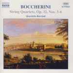 Cover for album: Boccherini, Quartetto Borciani – String Quartets, Op. 32, Nos. 3-6