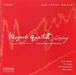 Cover for album: W. A. Mozart, M. Haydn, G. B. Sammartini, L. Boccherini, Mozart Quartett Salzburg, Michael Martin Kofler – Der Frühe Mozart(CD, Stereo)