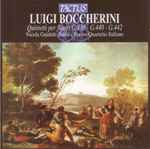 Cover for album: Luigi Boccherini, Nicola Guidetti, Nuovo Quartetto Italiano – Quintetti Per Flauto G.438 - G.444 - G.442(CD, Album)