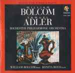 Cover for album: William Bolcom • Samuel Adler / Rochester Philharmonic Orchestra • Bonita Boyd – Music For Piano & Flute(CD, Album, Reissue, Remastered)