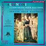 Cover for album: Albinoni, The Telemann Society Orchestra – 2 Concertos Pour Hautbois, Concerto Pour Violon, Sonate Pour Hautbois