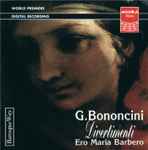 Cover for album: Giovanni Bononcini, Ero Maria Barbero – G. Bononcini - Divertimenti(CD, Stereo)