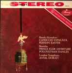 Cover for album: Rimsky-Korsakov, Borodin, London Symphony, Antal Dorati – Russian Masterpieces By Rimsky-Korsakov And Borodin