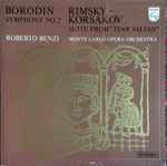 Cover for album: Borodin / Rimsky-Korsakov, Roberto Benzi, Monte Carlo Opera Orchestra – Symphony No. 2 / Suite From 
