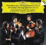 Cover for album: Tchaikovsky, Borodin, Emerson String Quartet – String Quartet No.1 / String Quartet No.2